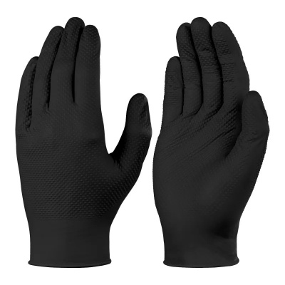 Skytec TX924 Powder-Free Nitrile Chemical Gloves (Box of 100)